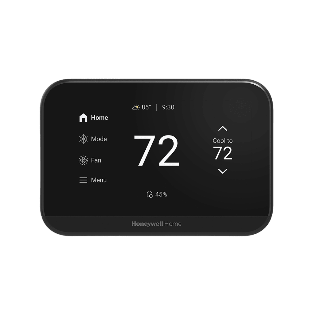 Termostato Inteligente ElitePRO S900 / Pantalla Táctil 4.3 pulgadas / WiFi + Bluetooth + Matter / Control 3H/2C Bomba Calor o 2H/2C Convencional / Sensor Humedad / Diseño Elegante Blanco o Negro / ENERGY STAR