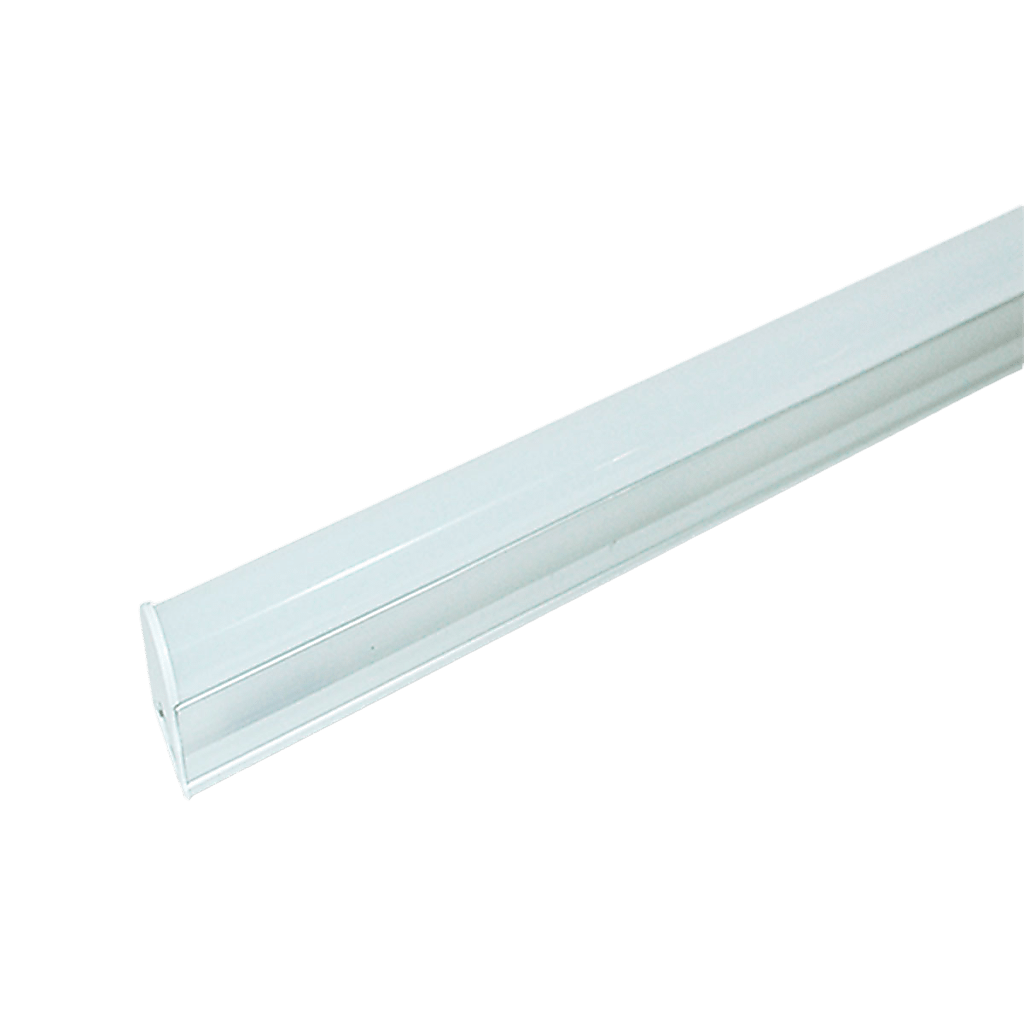 Tubo LED de 9W / 600 lm / Luz Blanca 6500K /Acabado Blanco Mate / Ángulo 140° / Vida 50,000 Horas / Base G13 / 67 cm.