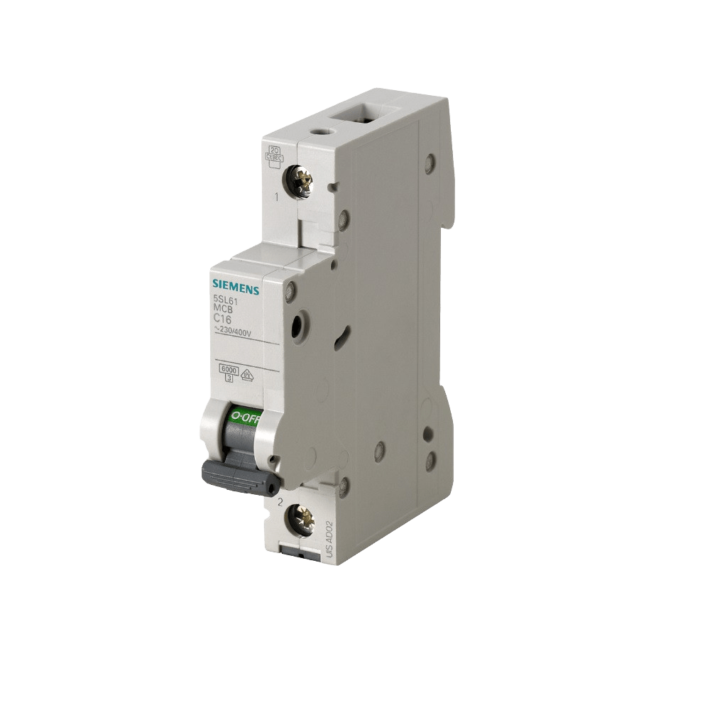 Interruptor Riel Dinn Tipo 5SL6, 1 polo, 2 amp