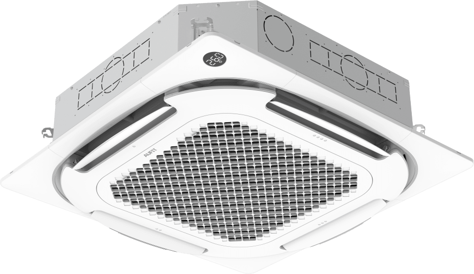 Set Minisplit Tipo cassette 3 ton 220-240 V / R32 / 17 seer Frio y calor