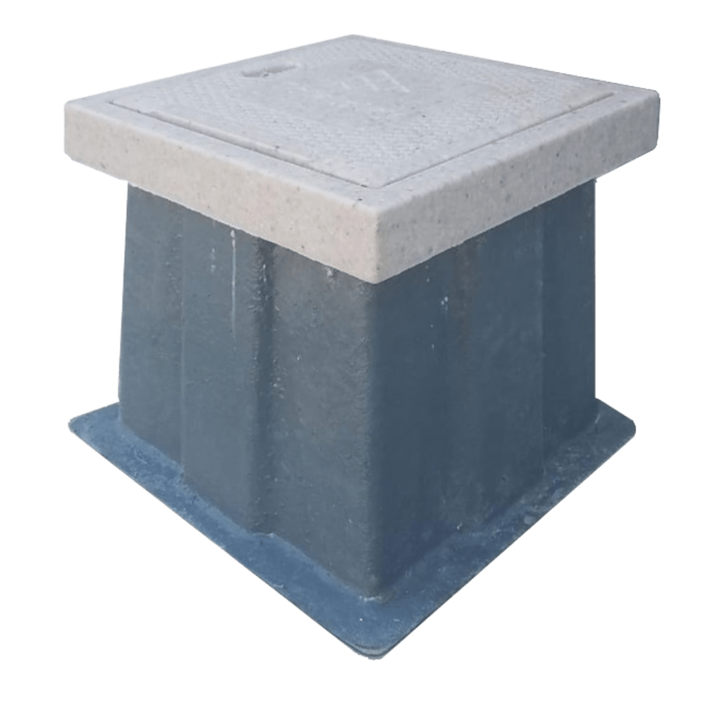 Registro para Alumbrado Público 30 x 30 x 45 cm, Resistencia 3 Toneladas, Uso Peatonal