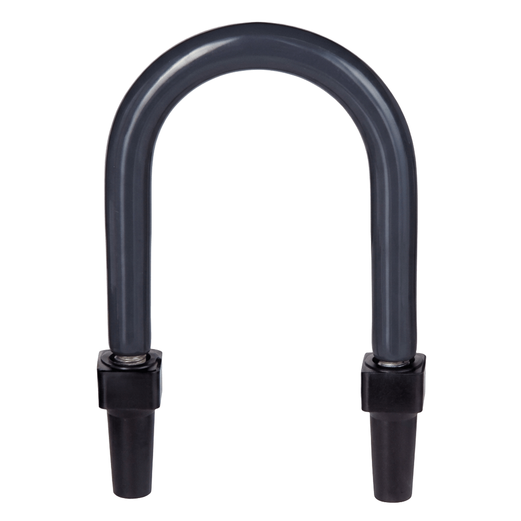 Abrazadera U de Pata Larga con Recubrimiento de PVC para Tubo de 1 1/2" (38 mm).