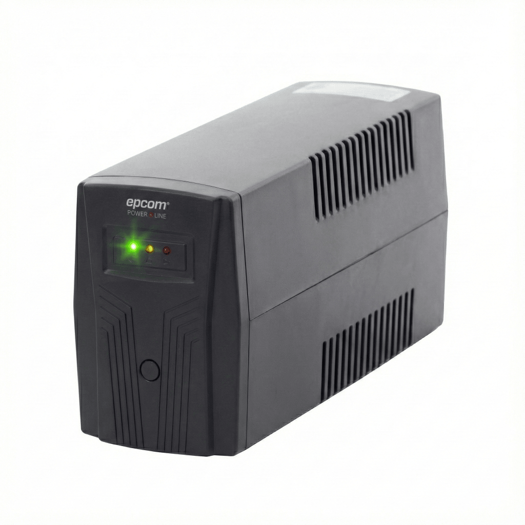 UPS de 600VA/360W / Topología Línea Interactiva / Entrada y Salida 120 Vca / Clavija NEMA 5-15P / 4 Tomas NEMA 5-15R/ Sin Protector RJ11 ni RJ45