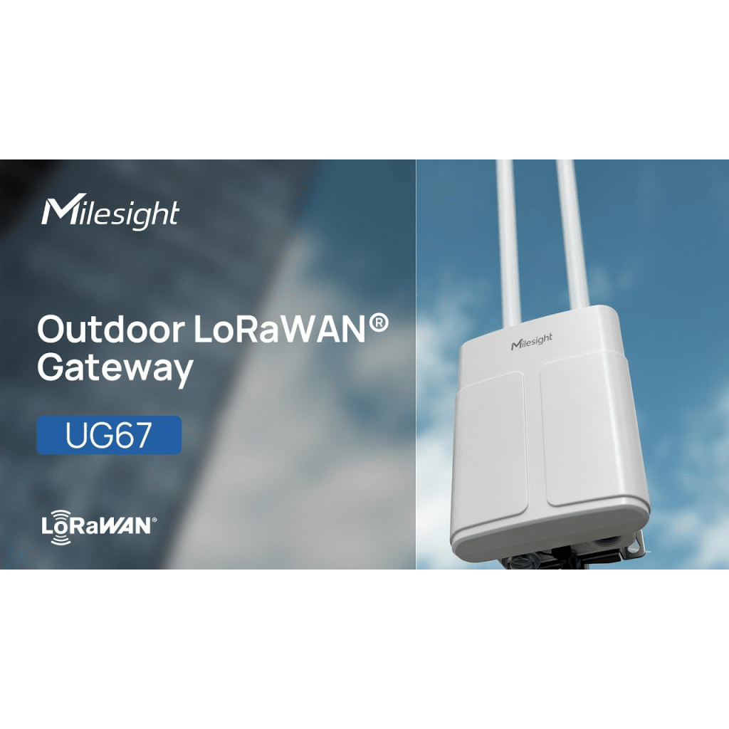 Gateway LoRaWAN para exterior, de largo alcance, con modulo SIM