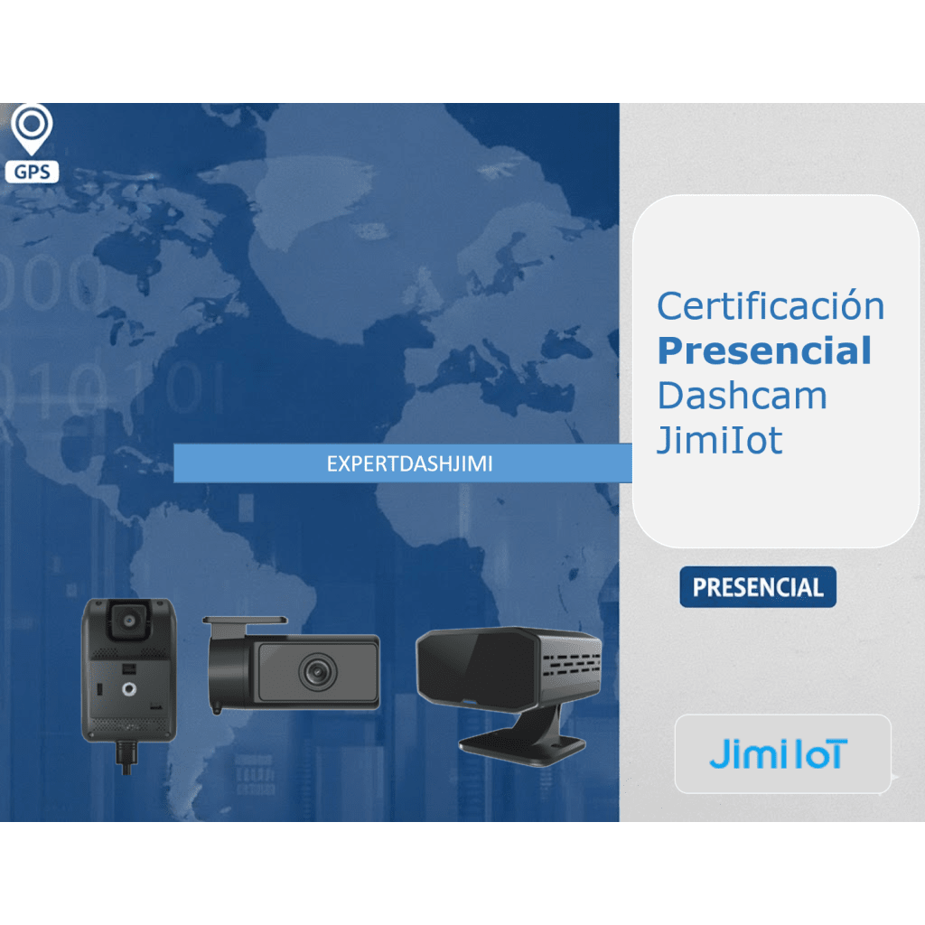 Certificación de dashcam JC261 equipos JimiIoT - Concox