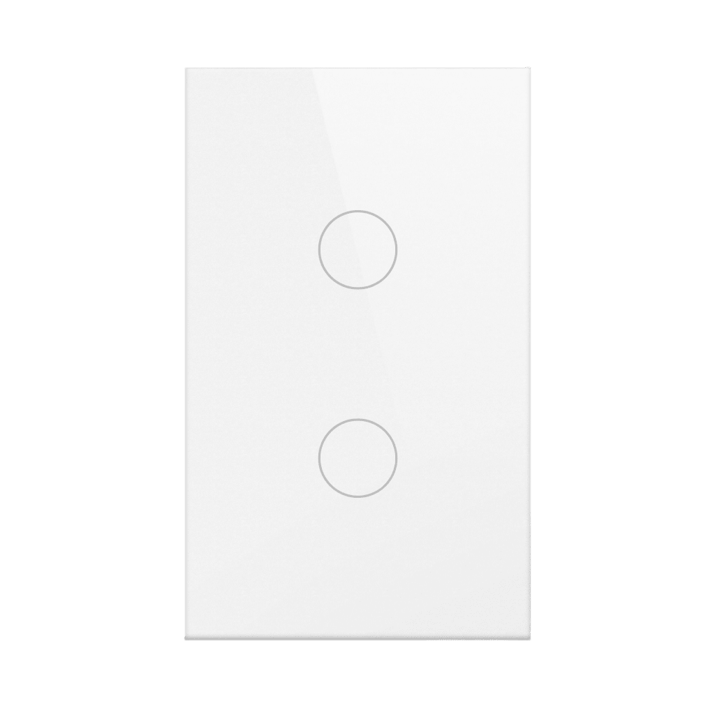 (ZigBee) Apagador switch inalámbrico ZigBee, control de 2 regresos de carga, 110V