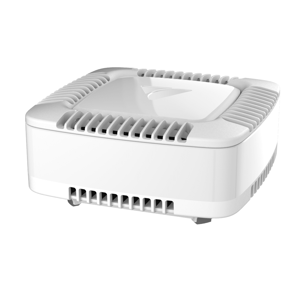 Hub de Computación Inteligente VeeaHub STAX / Tri-band Wi-Fi 6 / IoT Gateway con Bluetooth, Zigbee, Thread / Quad-core ARM Cortex-A53 / 3 GB RAM / 32 GB eMMC / Hasta 2TB Almacenamiento / Mesh Networking / Compatibilidad 4G y 5G / Certificaciones FC