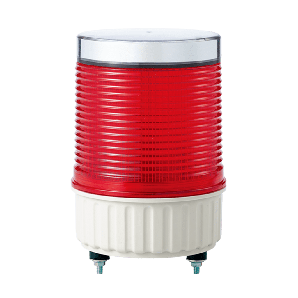 Luz LED destellante IP65, recargable solar en color Rojo