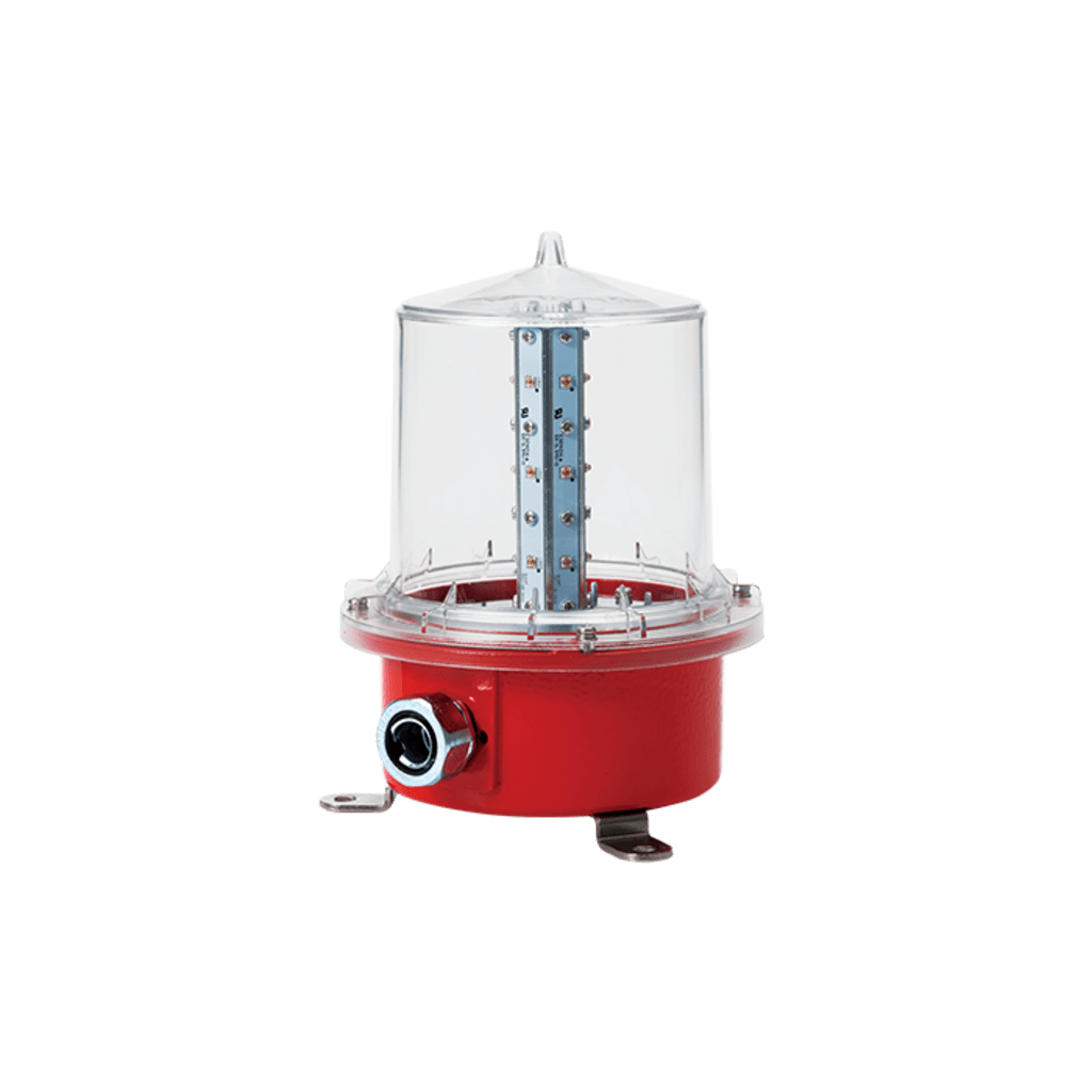 Luz de Obstrucción de Aviación LED de Baja Intensidad (Tipo B), Certificación ICAO, Protección IP66 y Alta Durabilidad para Torres y Estructuras