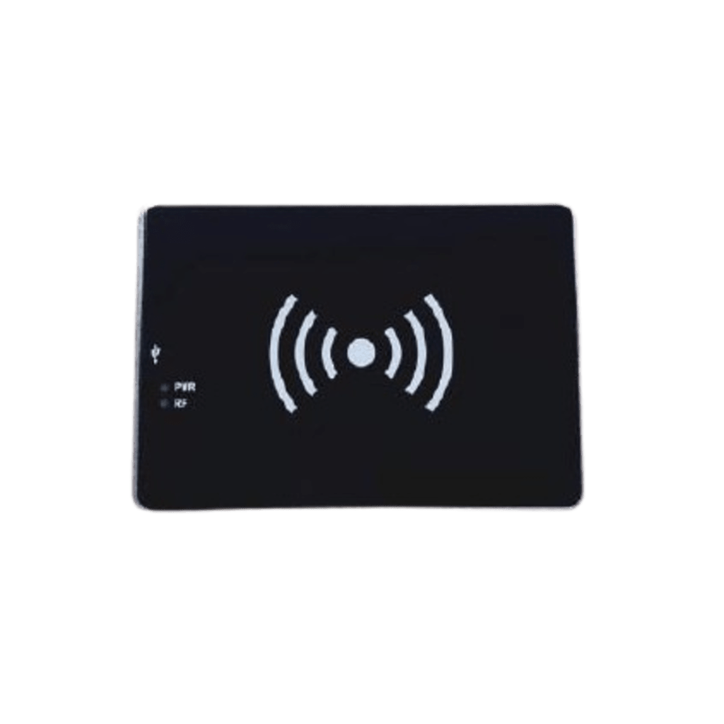 Lector RFID UHF de Sobremesa / Frecuencias UHF 866-868MHz y 902-928MHz / Protocolo EPC C1 GEN2 (ISO18000-6C) / Distancia de Lectura Máx. 80 cm / Alimentación y Comunicación por USB Tipo C / Grado de Protección IP44 / Tama&n