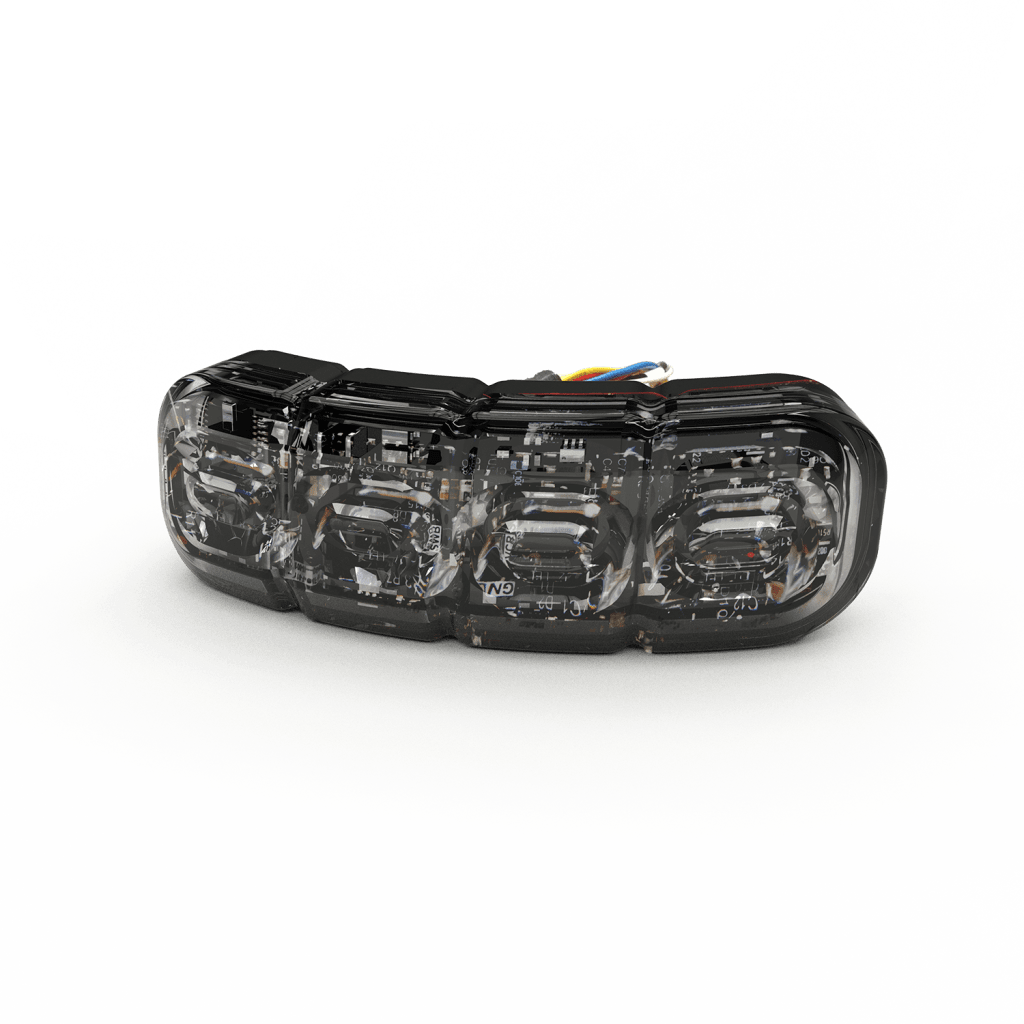 Luz Perimetral Flexible 8 LED color Rojo/Azul