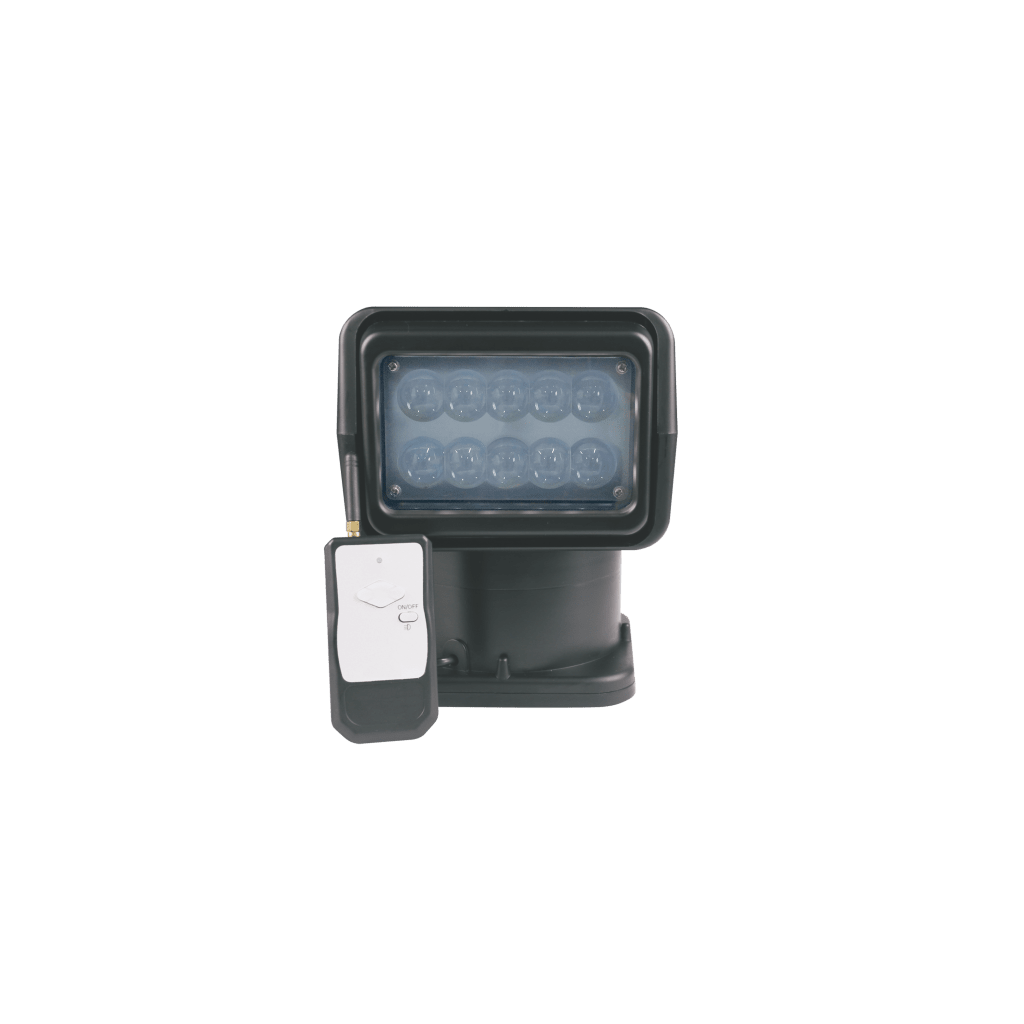 Faro de búsqueda 30W, IP65, 8000 Lux a 5m con Control Remoto