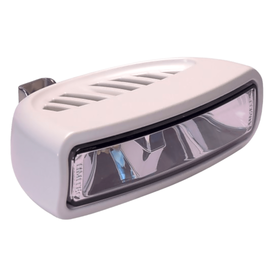 Foco LED Caprera3 de Montaje en Bracket / 1200 Lúmenes / RGBW Espectro Completo / IP67 / Aluminio Fundido a Presión / 10-30 vDC / Blanco No Atenuable