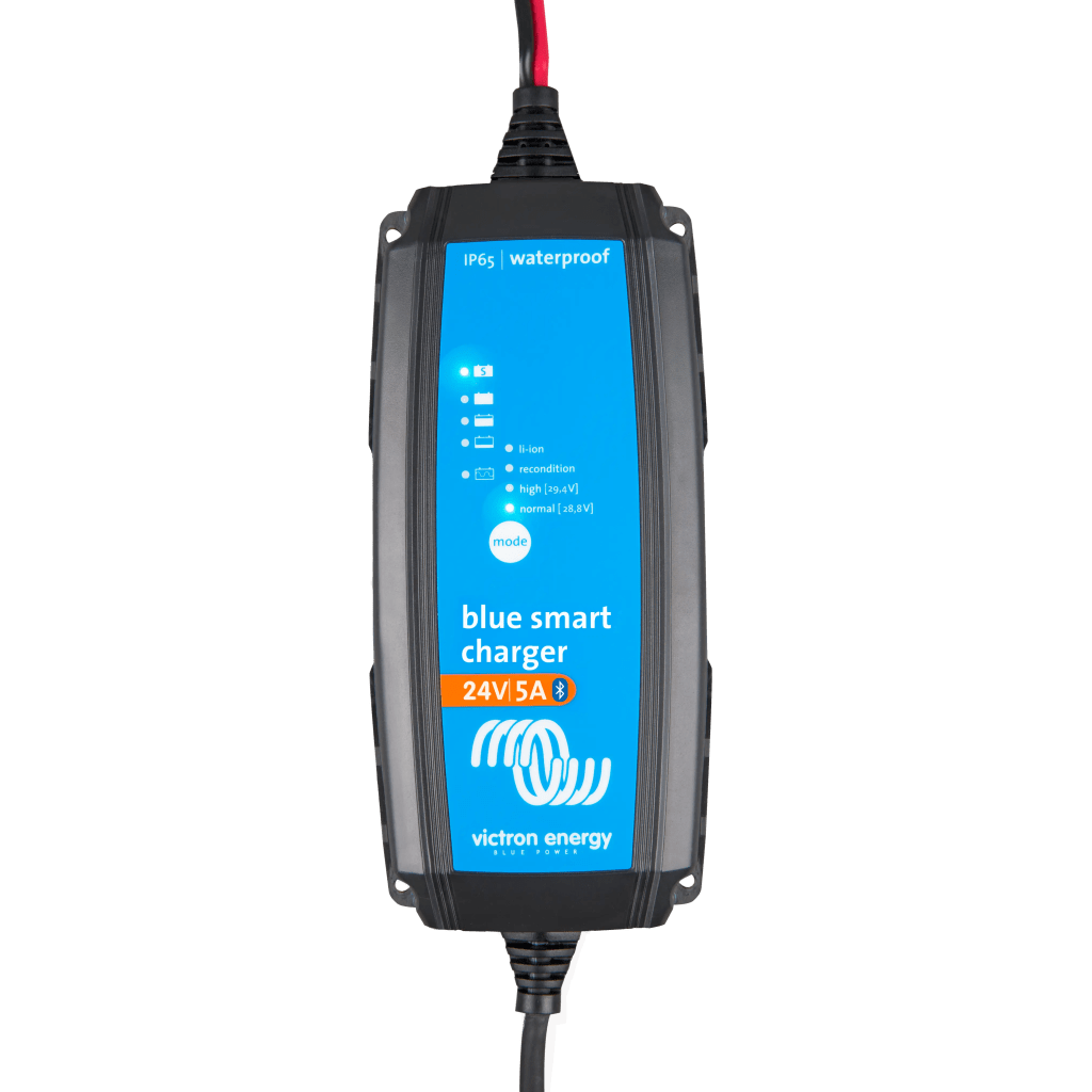Blue Smart IP65 24/5 / Cargador de Baterías 24V, 5A / Para Ambientes Marinos y Terrestres. / Para baterías de Plomo y Litio