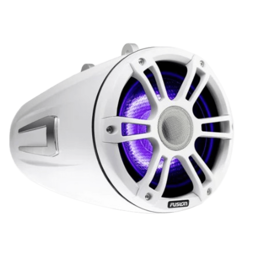 Altavoces Náuticos Wake Tower Signature 3 / Tecnología CURV / IP65 / Cono CRGBW LED / 6.5 Pulgadas / True-Marine™