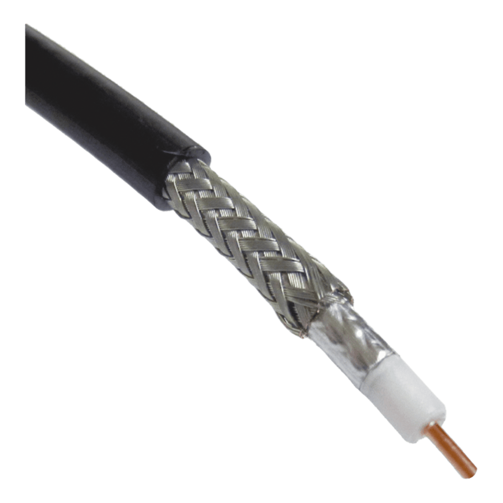 TRAMO DE CABLE COAXIAL TIPO LP195, LONGITUD 10 METROS