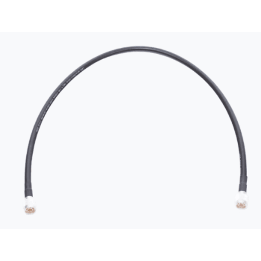 Cable Coaxial LMR-240 de 85 cm. para 50 Ohm, con Conectores N Macho a N Macho.