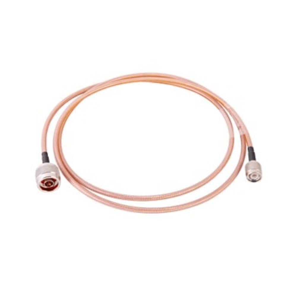 Jumper de 150 cm (59.06 Pulgadas) Fabricado con Cable LP-142, Conector N y Conector TNC en el Otro Extremo