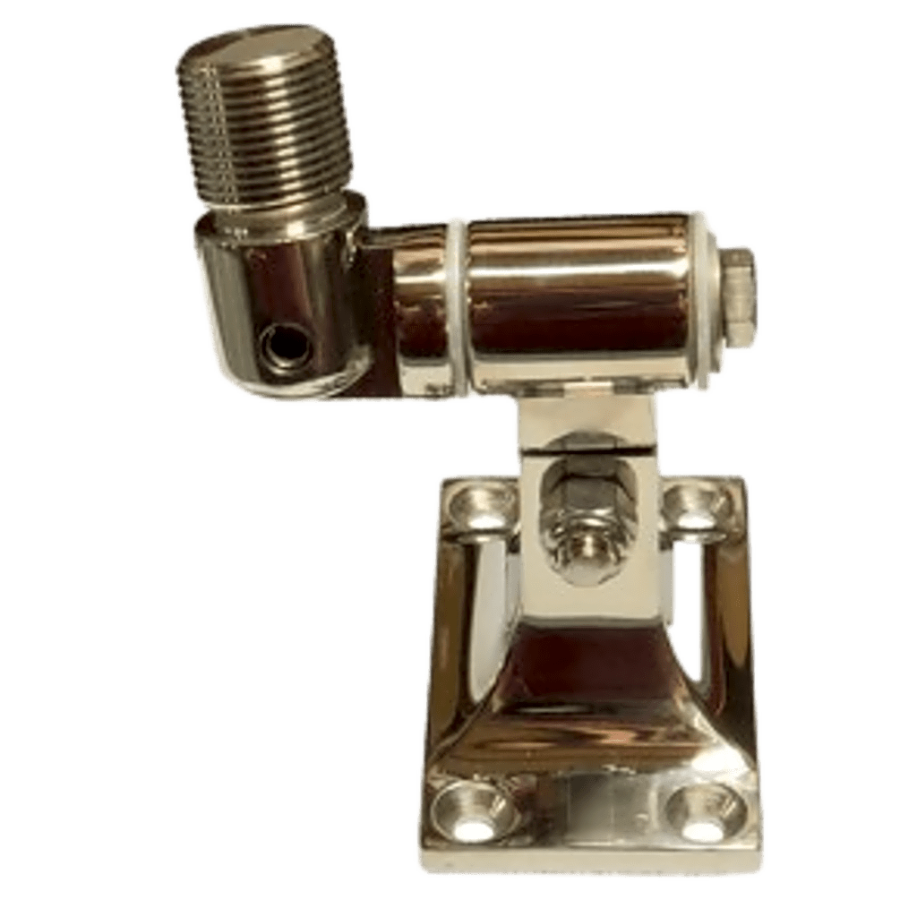 Soporte Giratorio 4 Vías Acero Inoxidable Pesado / Construcción Robusta Industrial / Resistente a Corrosión y Intemperie / Para Cámaras de Seguridad y Equipos Pesados / Instalación Versátil en Exteriores