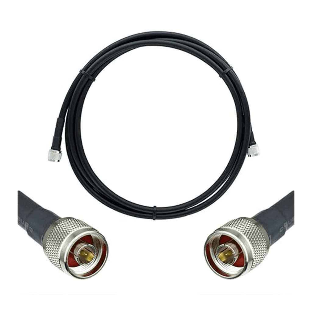 Jumper Coaxial con Cable Wilson-400 / Conector N Macho en los Extremos / 6.1 Metros (20.01 Pies) de Longitud.