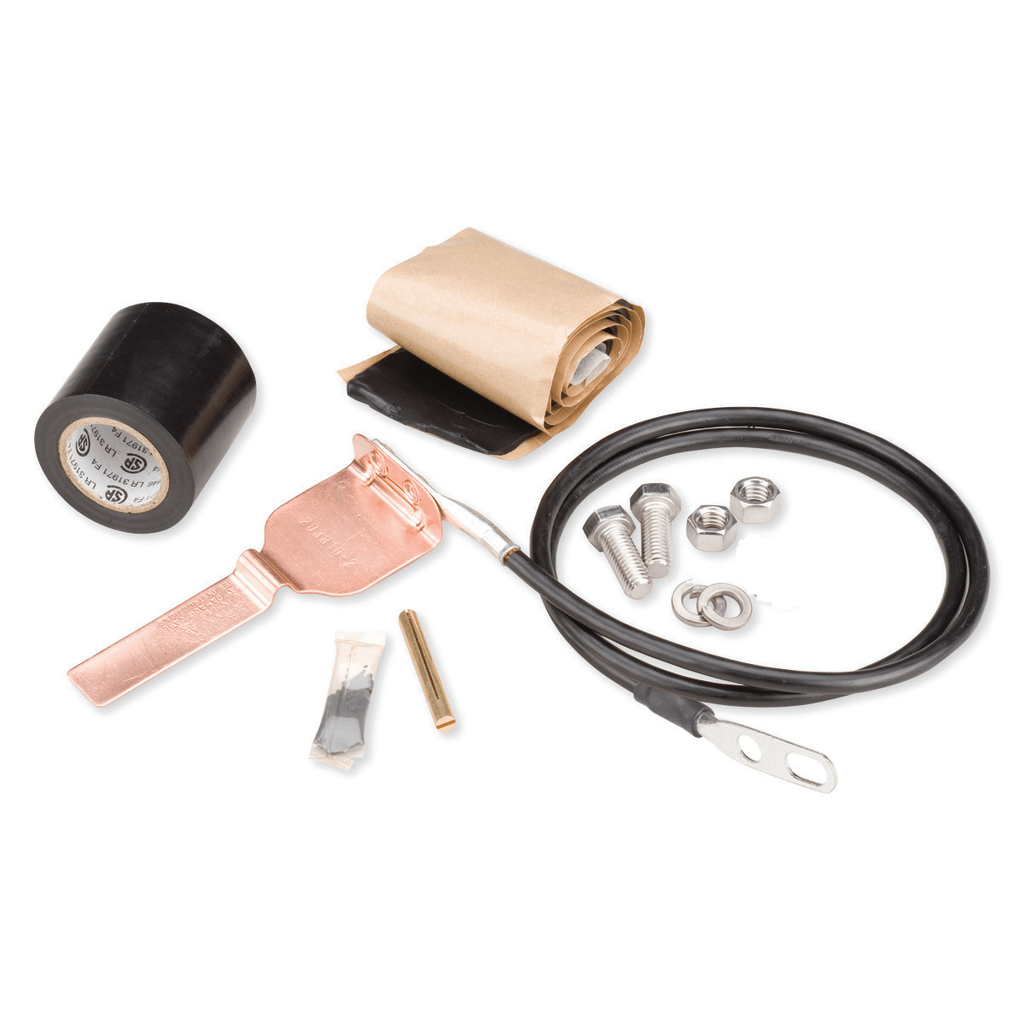 Kit de Puesta a Tierra HELIAX para Cable Coaxial Corrugado 1-1/4 pulgadas
