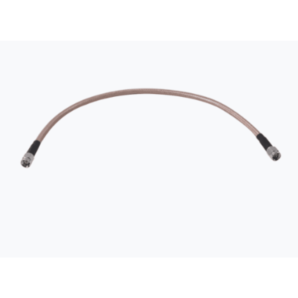Jumper con cable RG-142 de 60 cm, con conectores SMA Macho a SMA Macho.