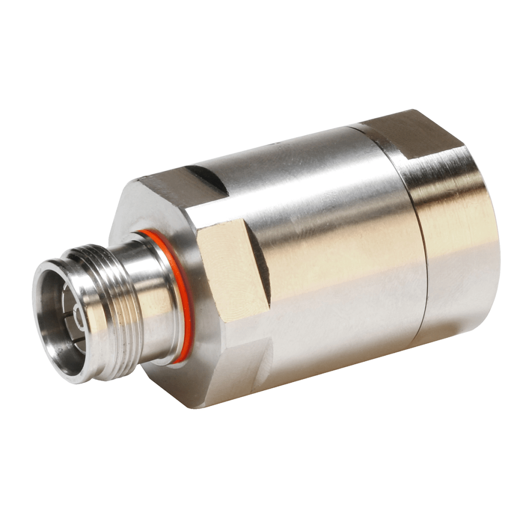 Conector Clase D 4.3-10 hembra para cable AVA5-50 y AVA5-50FX de 7/8"