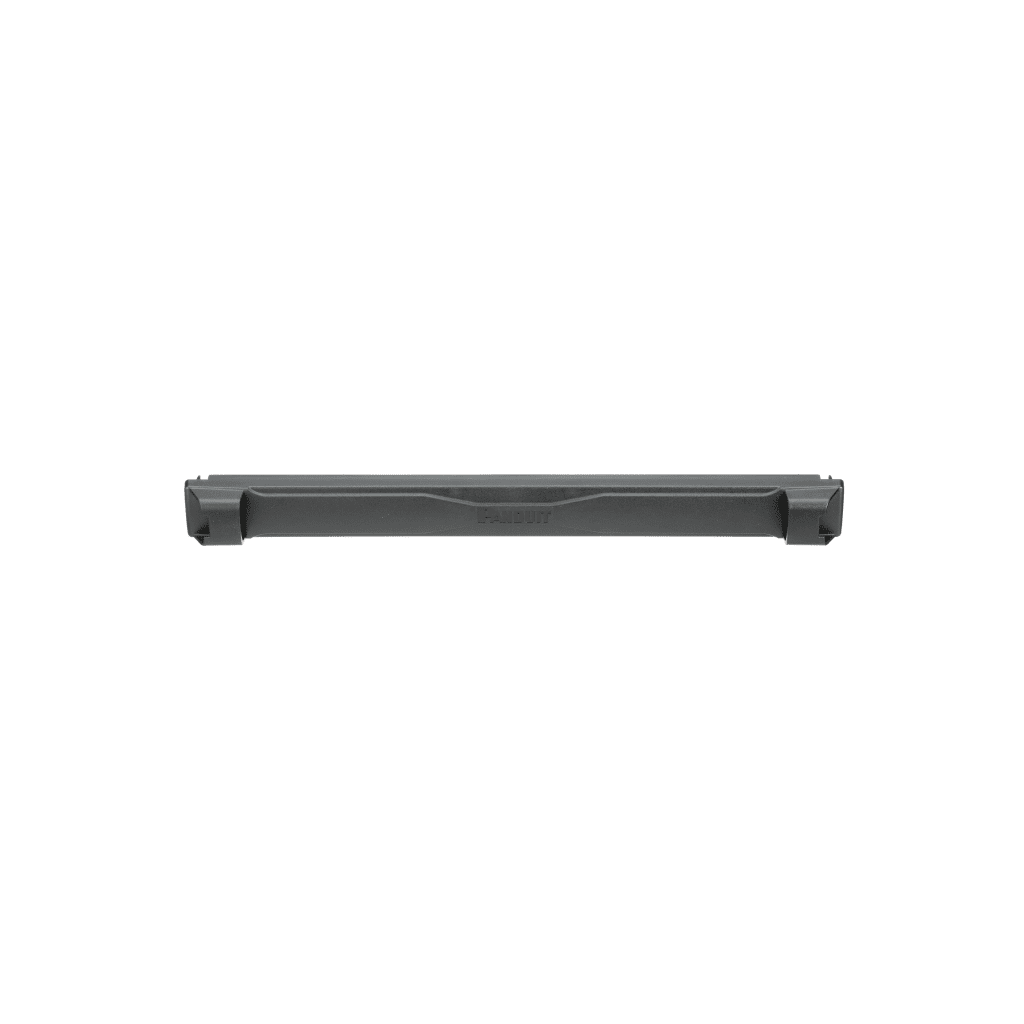 Tapa Ciega Estándar de 19in, Compatible con Racks con Rieles de Orificio Roscado, Instalación sin Herramienta, Plano, 1 UR, Color Negro