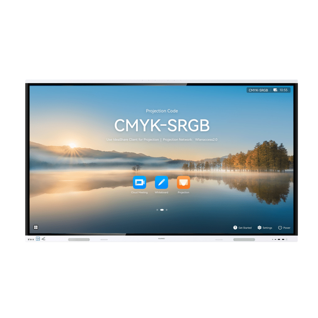 Pantalla Interactiva IdeaHub Board 3 PRO de 75'' para Colaboración Inteligente, 4K, Harmony OS, Wi-Fi 6