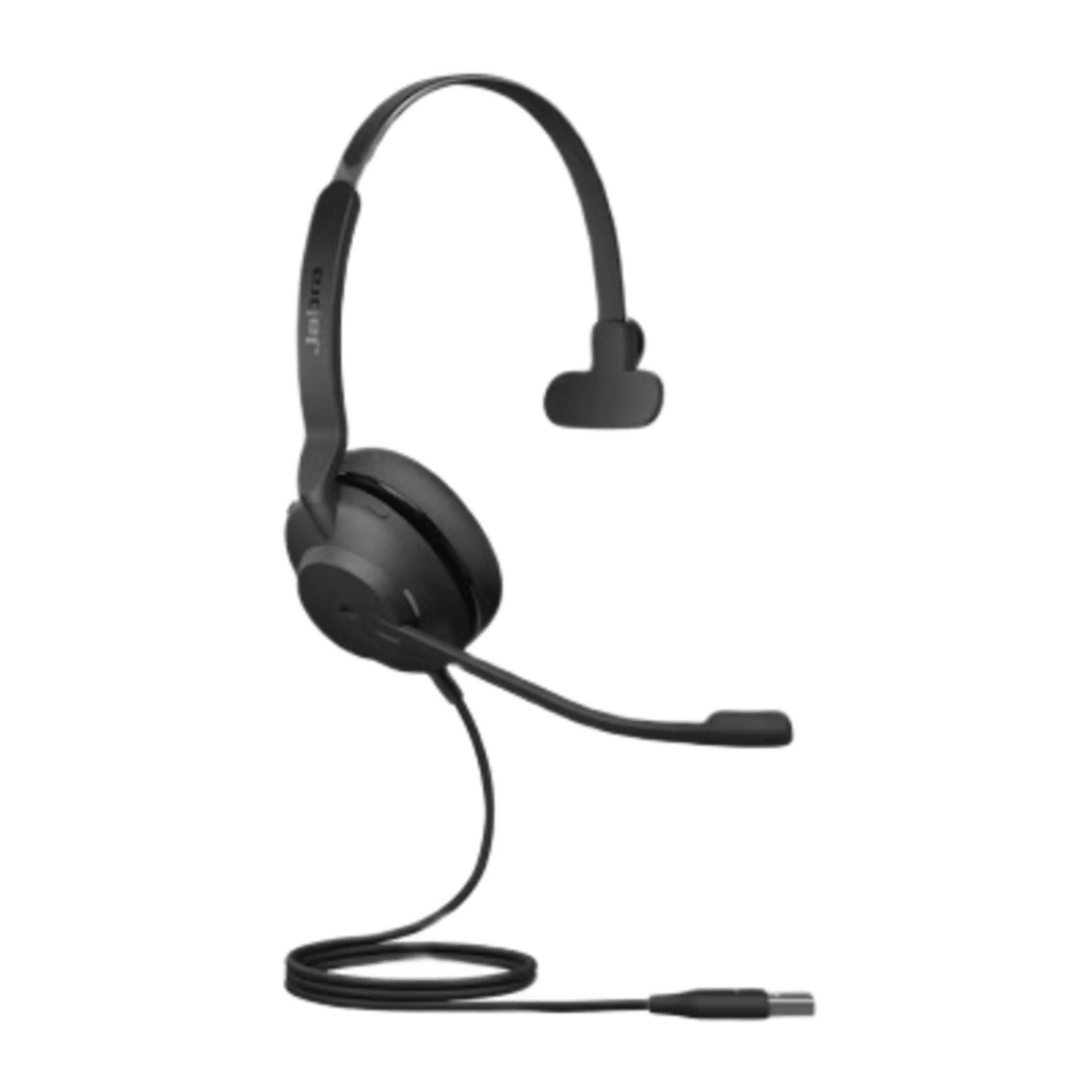 Jabra Evolve2 30 SE, Auricular mono versión UC con aislamiento de ruido, indicador de ocupado (Busylight) (23189-889-979)