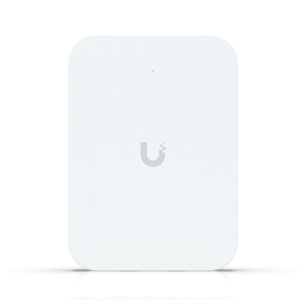 U7 In-Wall WiFi 7 Doble Banda para Interiores, con Cobertura de hasta 115 m², Capacidad para 200 Usuarios y Diseño Optimizado para Entornos de Hospitalidad