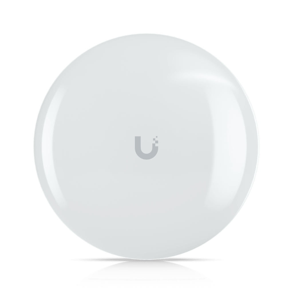 UniFi Device Bridge para enlace PTP en 5 GHz hasta 5 Km, o como CPE en PTMP,  hasta 867 Mbps, MU-MIMO 2x2, antena de 19 dBi, incluye inyector