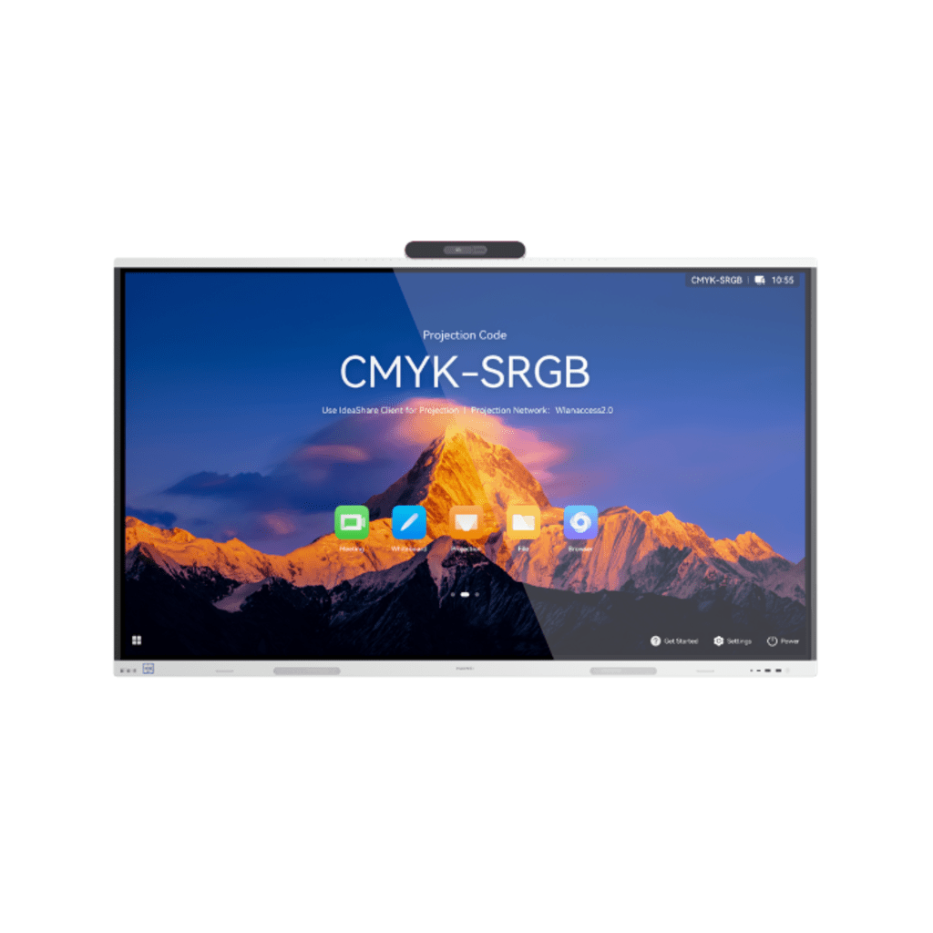 Pantalla Interactiva IdeaHub S3 para Colaboración Inteligente / 65” / Doble Cámara 4K / Harmony OS / Wi-Fi 6 / 24 Micrófonos / BYOM / Enfoque Automático / Baffle acústico / Gestión desde la nube