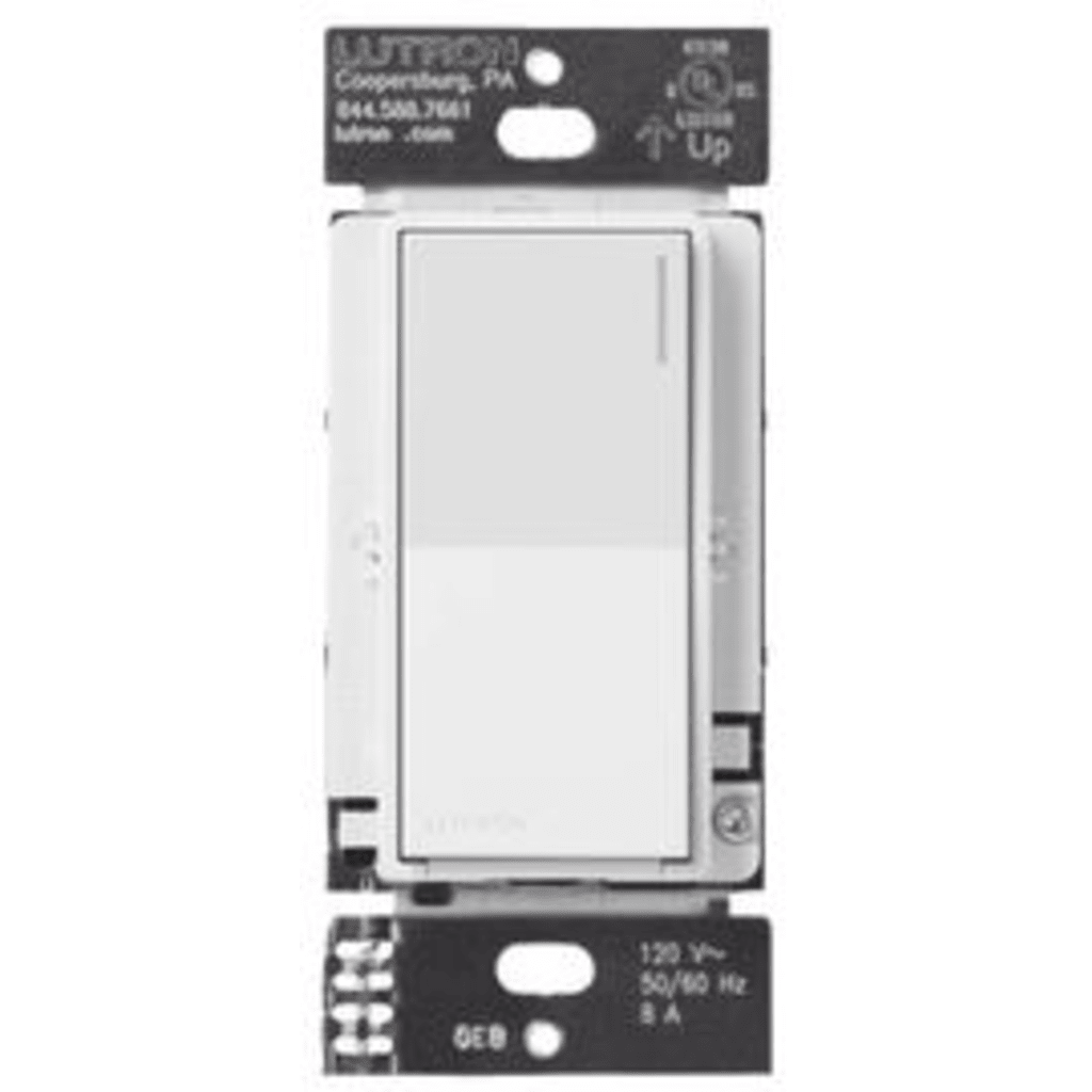 (RadioRA3) Atenuador (dimmer) Auxiliar de pared, compañero de atenuadores multilocación. Usar en 3 vías o escalera.