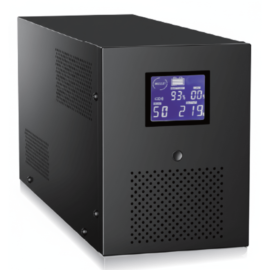 UPS de 2000VA/1200W / Topología Línea Interactiva / Entrada y Salida 120 Vca / Regulador de Voltaje AVR 80-150 Vca / Clavija NEMA 5-15P / 6 Tomas NEMA 5-15R