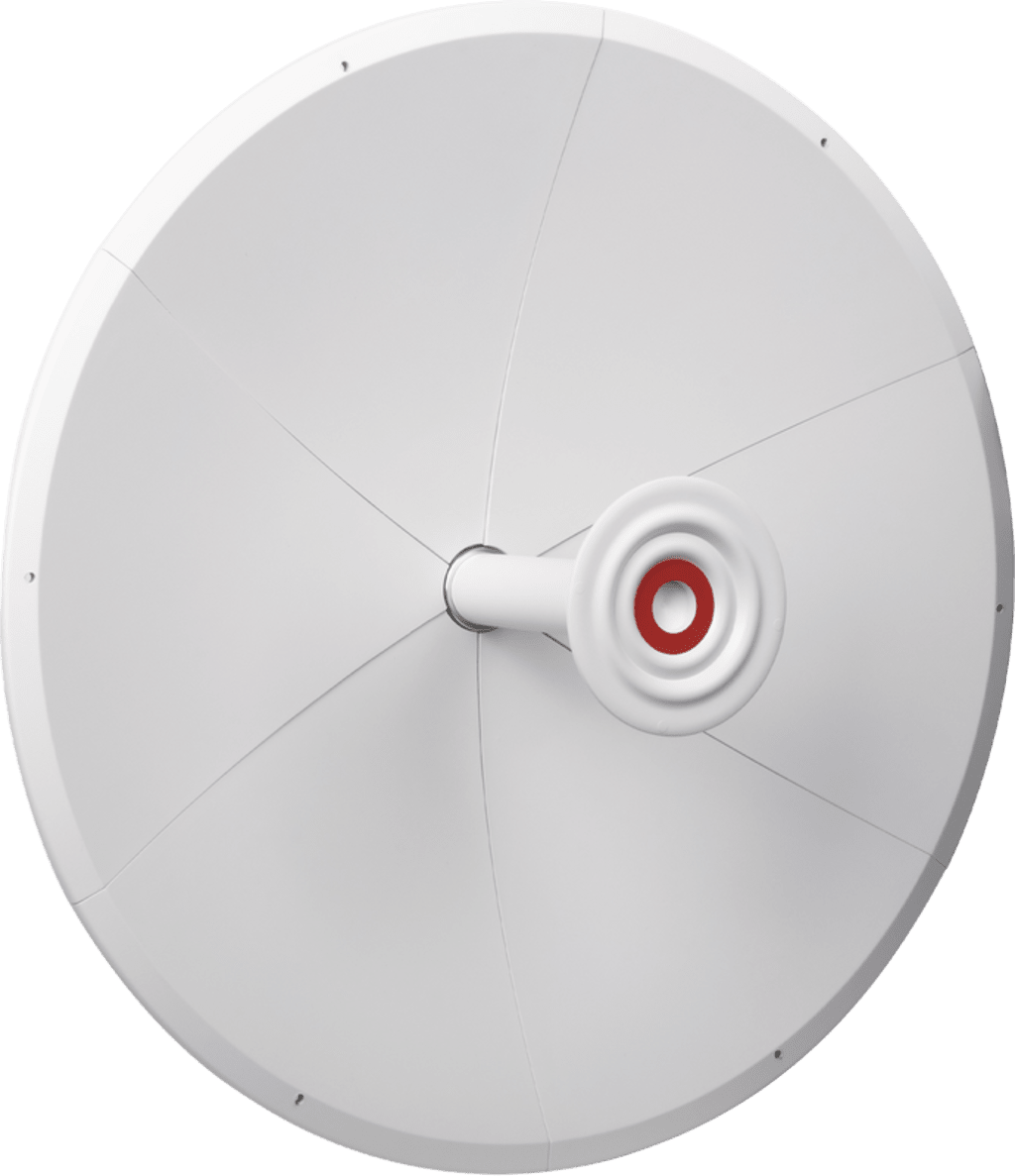 Antena direccional para C5x, B5X, C6X, B6X Doble polaridad 45 ° y 90 °, 4.9 - 6.5 GHz, 2 ft, Ganancia de 30 dBi, Montaje incluido