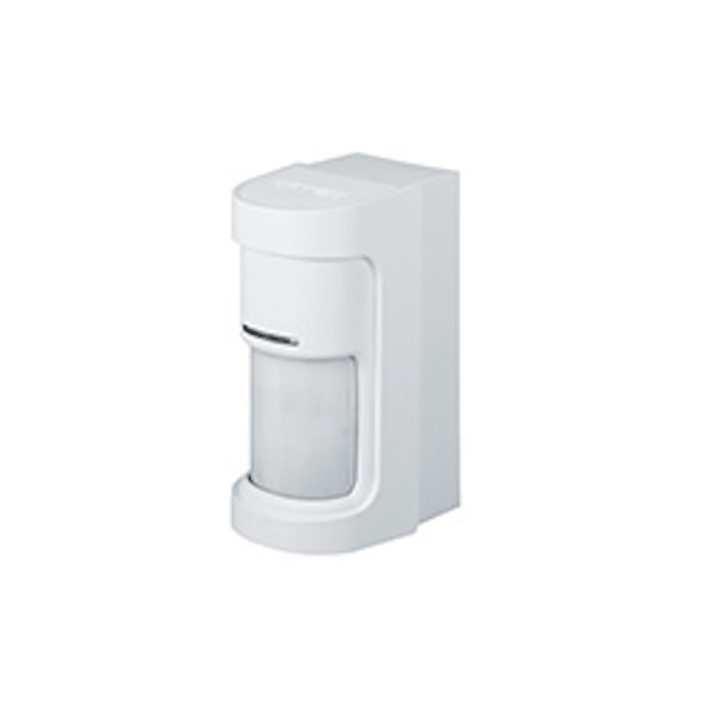 Detector de Movimiento doble tecnología PIR&MW / 180° de Detección / Panorámico / Cableado / 100% Exterior / Compatible con cualquier panel de alarma/ Serie SHIELD