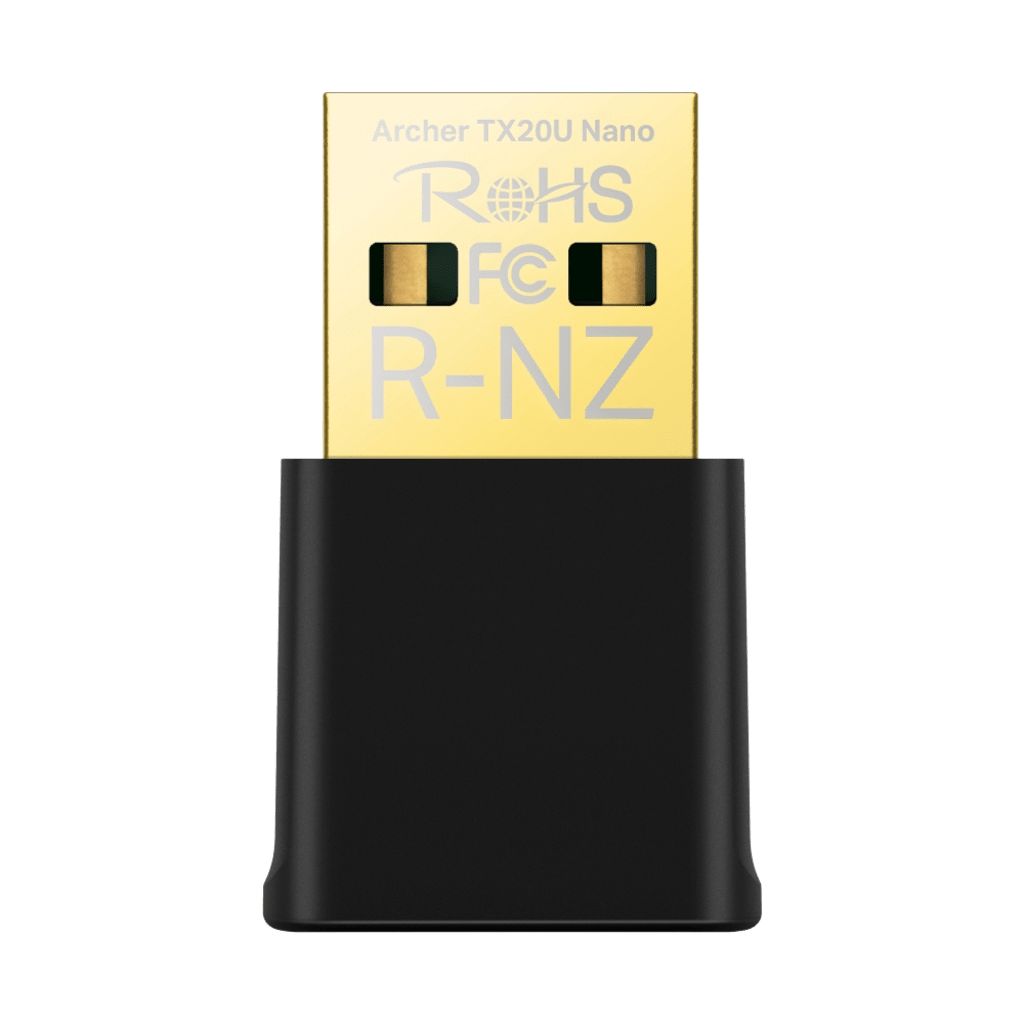 Mini Adaptador USB inalámbrico doble banda AC 600 Mbps, antena onmidireccional.