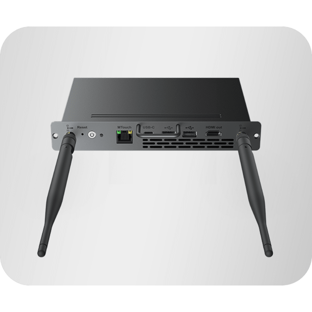 Módulo de Cómputo MCore-OPS-T para MeetingBoard 65”, 75” y 86” con Windows 11 IoT optimizado para Teams Rooms