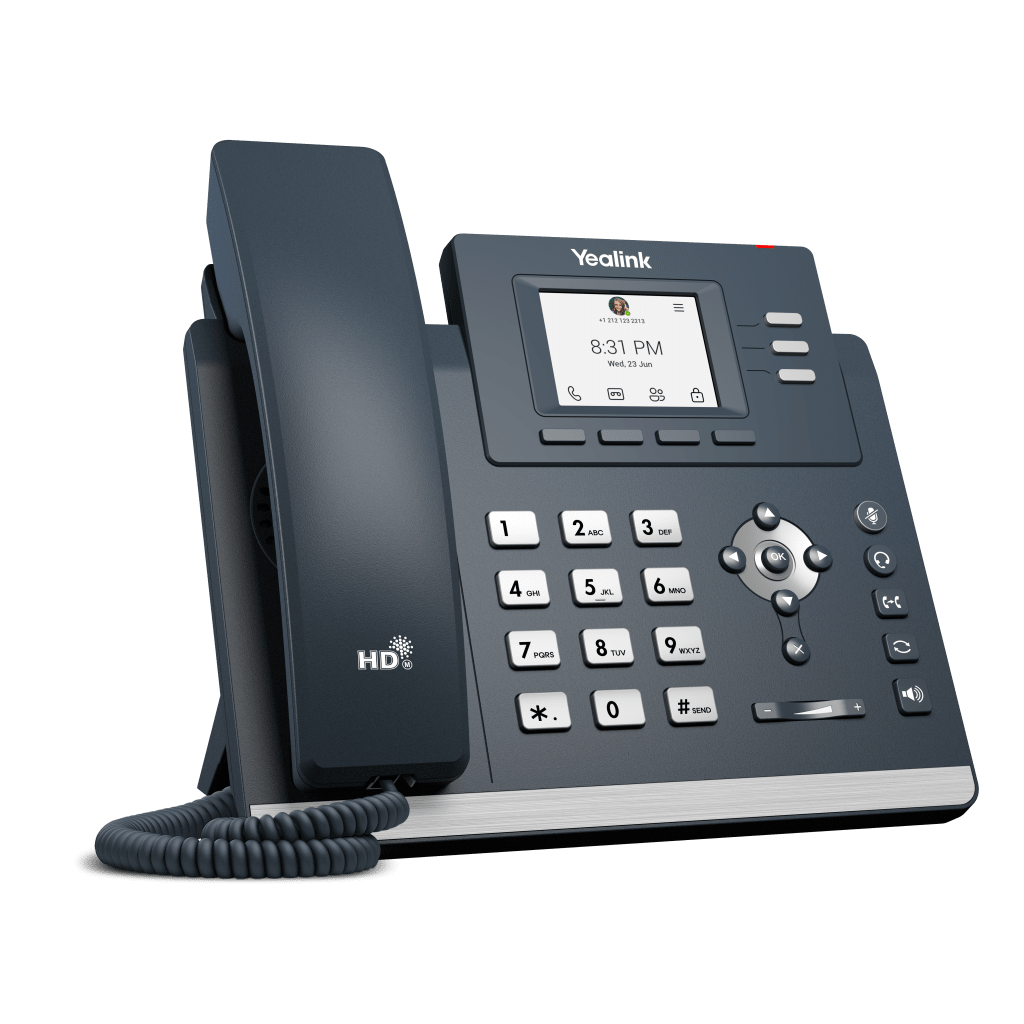Telefono IP MP52-E2-TEAMS de Yealink con Android 13 Optimizado para Microsoft Teams y Audio HD Profesional