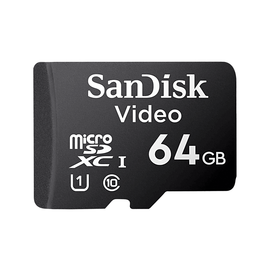 Sandisk Video Ultra SDXC UHS-I/Class 10 MSD SDSDQAS4-064G-BP