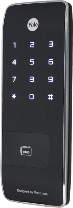 Cerrojo Slim / 11 mm / 40 Usuarios / Código PIN / Alarma / Cierre Automático / 4 Pilas AA / Puerto 9V / RF Opcional