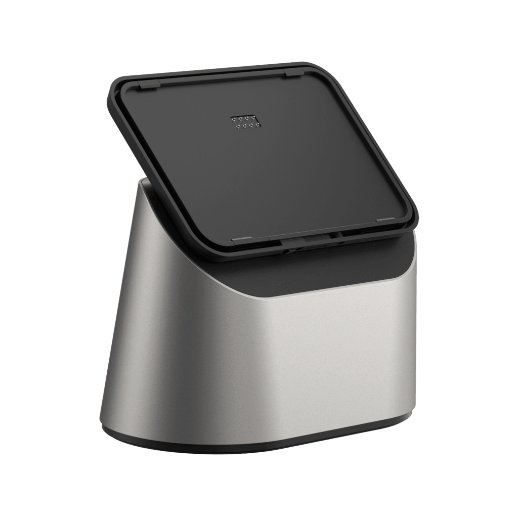 Base Multifuncional SUNMI CPad / Giro 95° / Puertos RJ45 + Type-A x2 / Alimentación 12V DC / Quick Lock / Compatible 3 Tamaños / POGO PIN Magnético