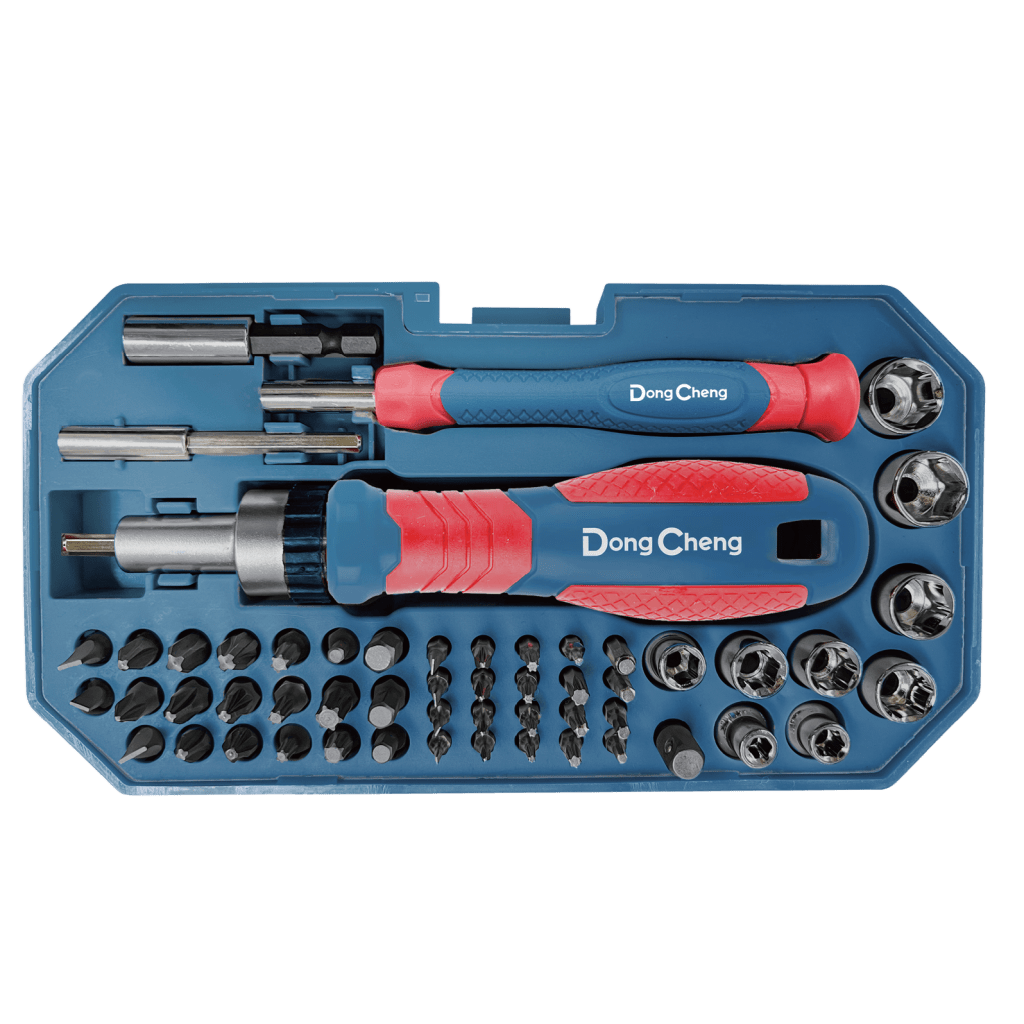 Juego de 55 Piezas. Desarmador Magnético con Puntas Intercambiables.