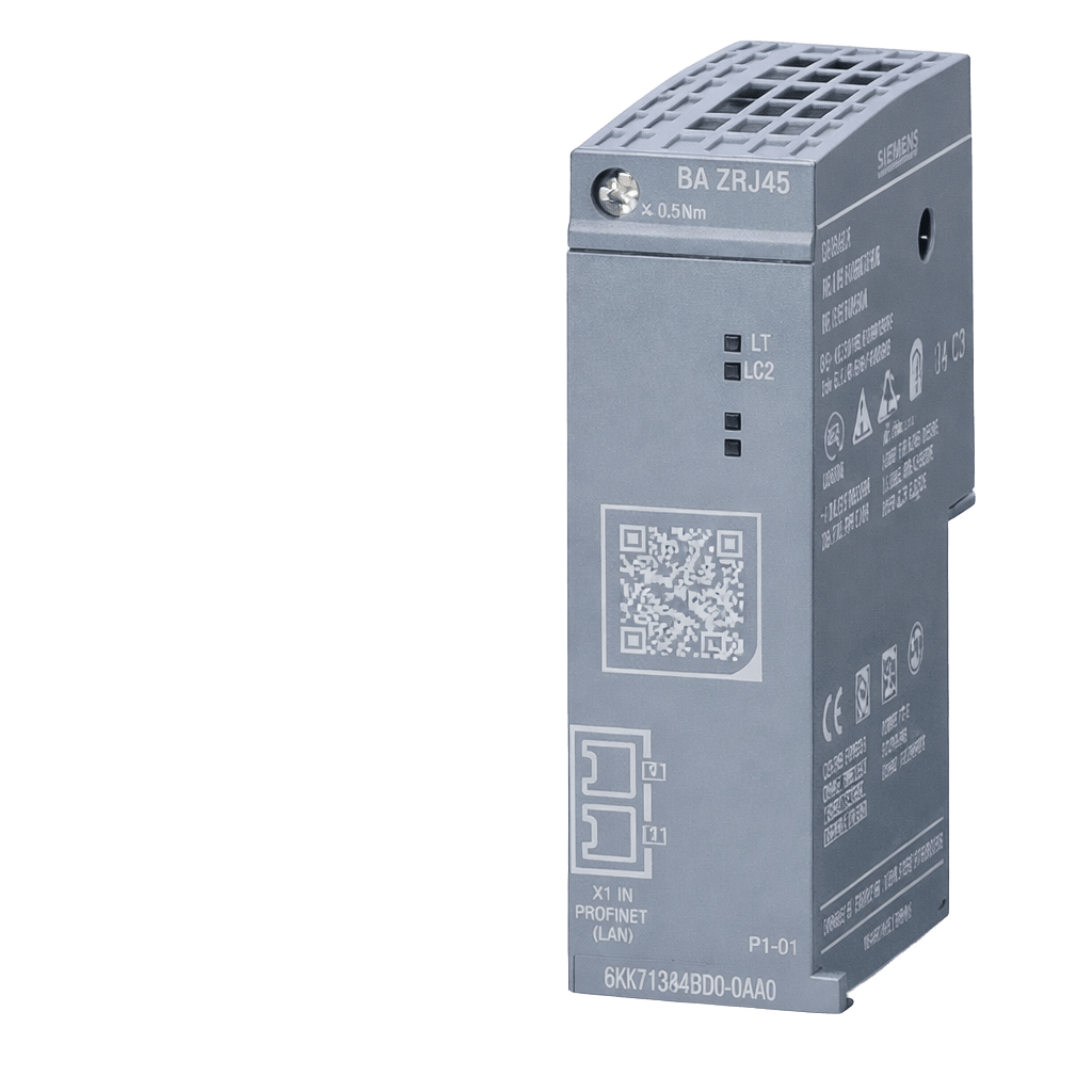 BusAdapter PROFINET / 2 Puertos RJ45 / Switch Integrado / Cable 100 m (328 ft) / Temperatura -30°C a 60°C / Instalación Horizontal y Vertical