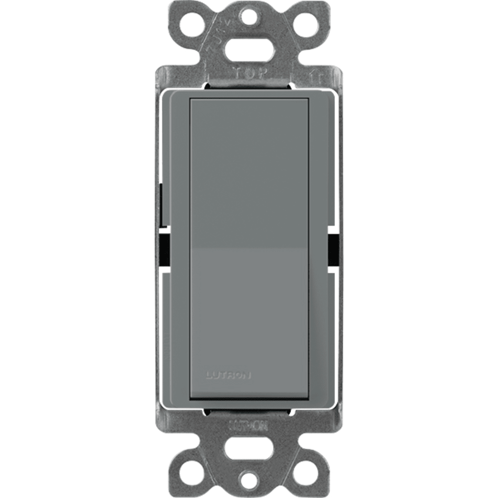 Interruptor Claro, 3 Hilos, 15A, Color Gris