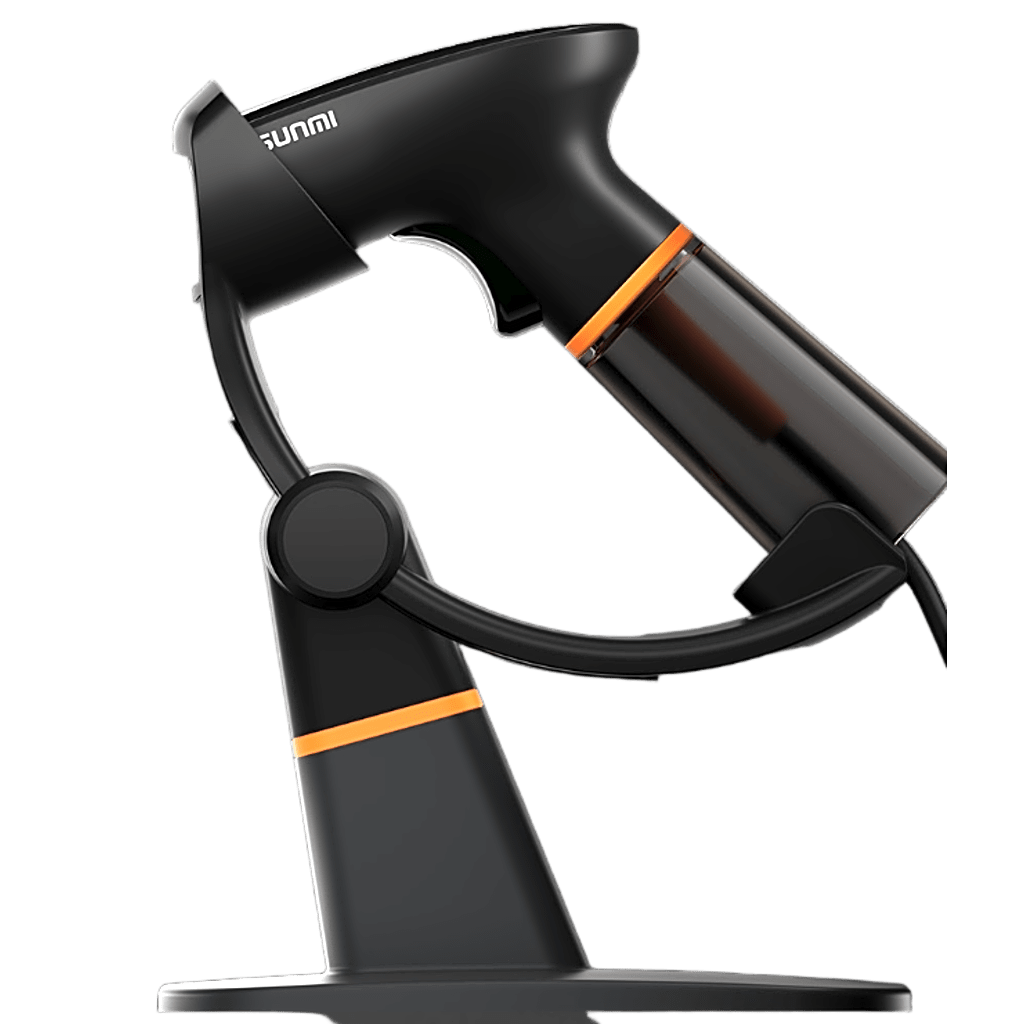 Base para Escáner de Mano SUNMI 2D / Modo Continuo Automático / Escaneo sin Manos / Auto-Checkout / Diseño Específico SUNMI