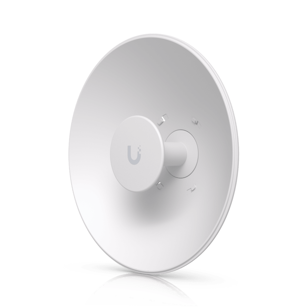UISP Dish Mini – Antena Direccional Tipo Plato de 26 dBi de Ganancia, Banda de Frecuencia de 5150 a 6875 MHz