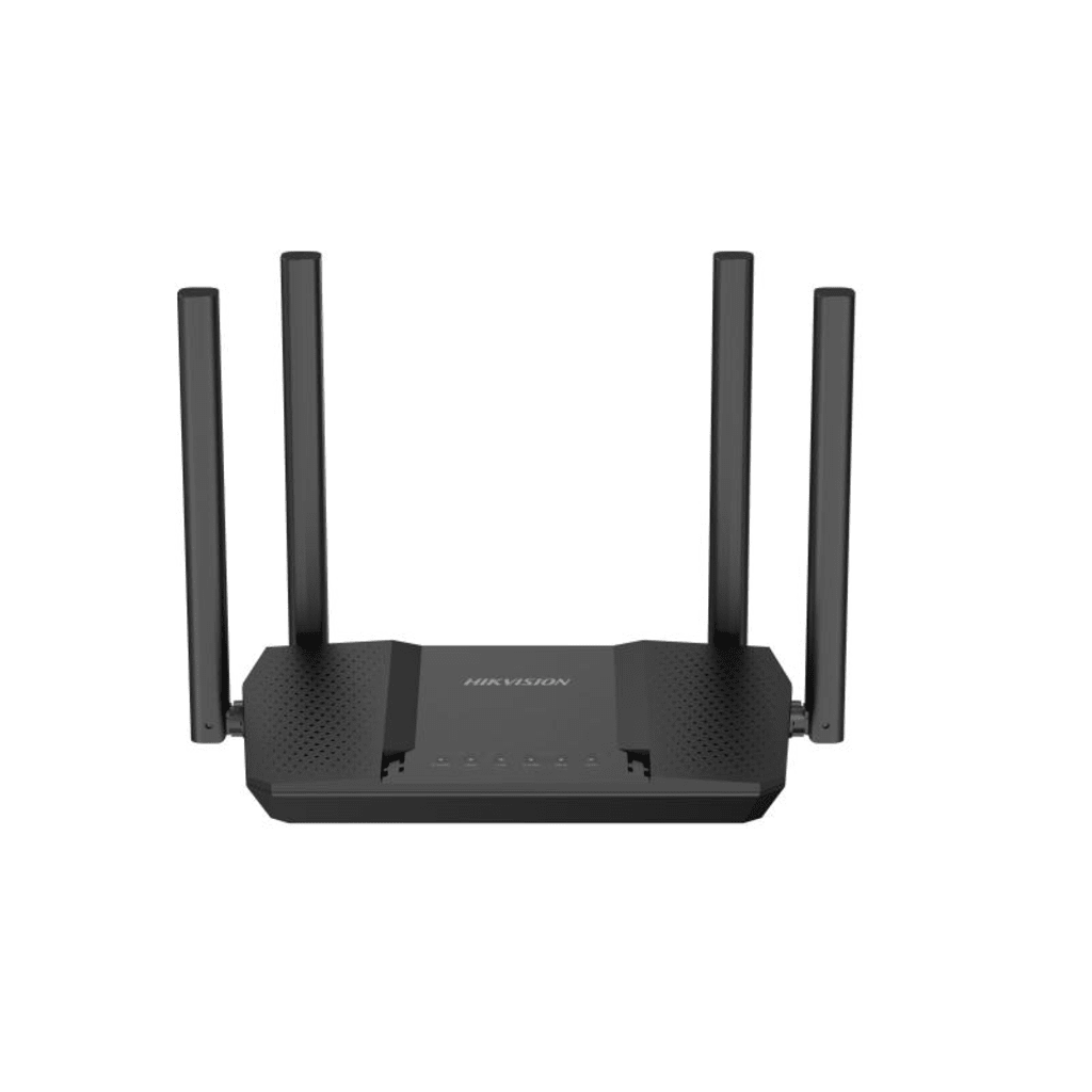 Router Inalámbrico WISP Gigabit / Hasta 1200 Mbps / Doble Banda AC (2.4 GHz y 5 GHz) / 3 Puertos LAN 10/100/1000 Mbps + 1 Puerto WAN 10/100/1000 Mbps / 4 Antenas Externas Omnidireccional de 5 dBi / Interior