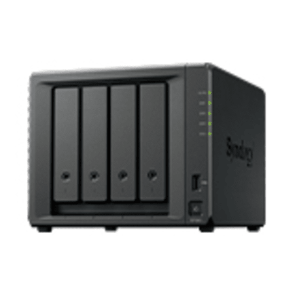 NAS Dispositivo de Protección de Datos Synology ActiveProtect DP340 | 14.5 TB de Capacidad de Copia de Seguridad | RAID 5 con 4 HDD de 8 TB | RAID 1 con 2 SSD de 400 GB | Puerto RJ-45 de 10 GbE | Protección contra Ransomware | Inmutabilidad